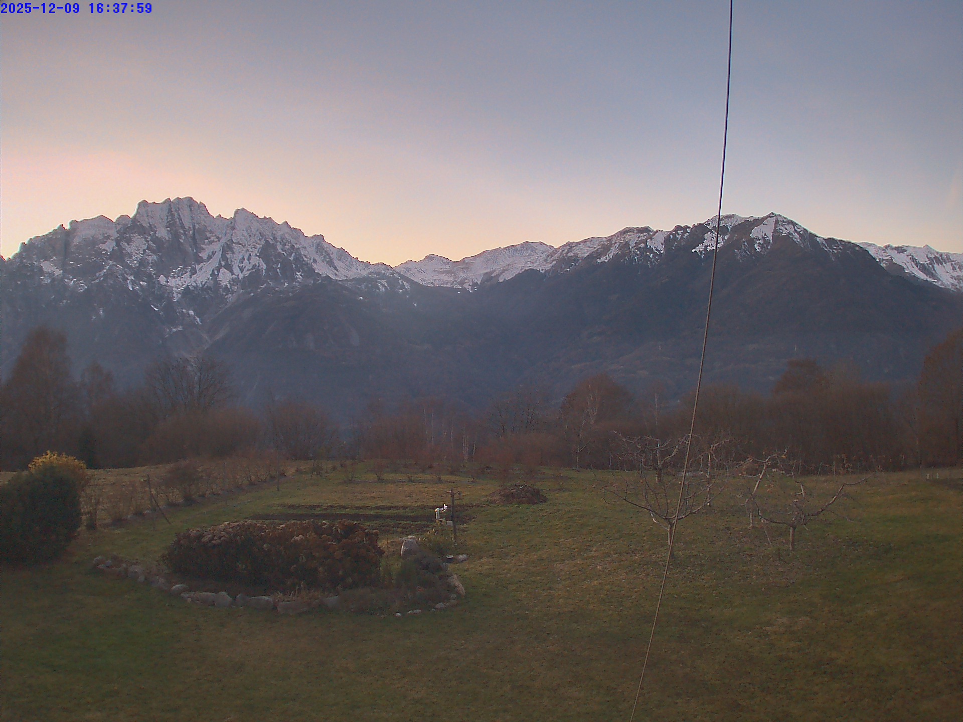 Vista sulla Concarena da Cimbergo